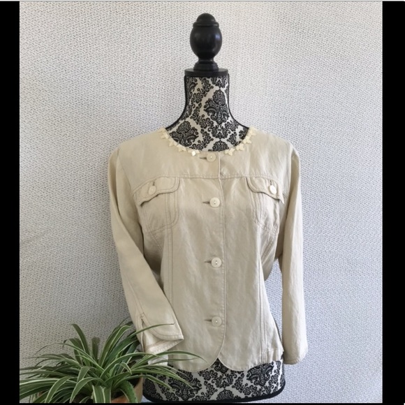 🍯Ruby Rd linen jacket - Picture 11 of 11